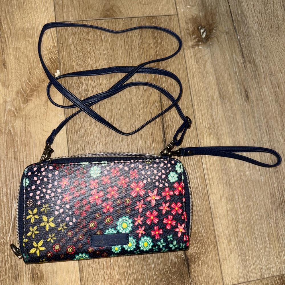 Sakroots Floral Women's Crossbody Bag